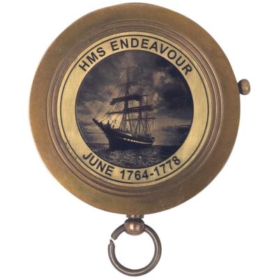 BRUJULA 8 CM  HMS ENDEAVOUR