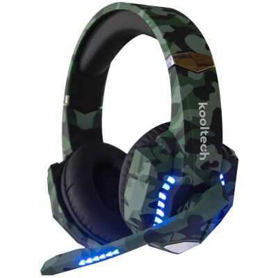 CASCOS GAMING KOOLTECH VERDE MILITAR