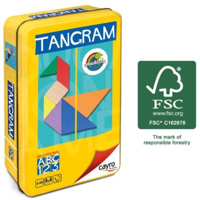 TANGRAN MULTICOLOR EN LATA