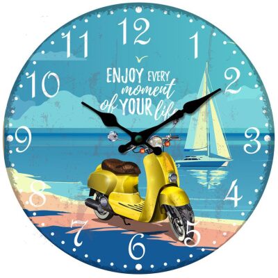 RELOJ PARED SCOUTER VESPA