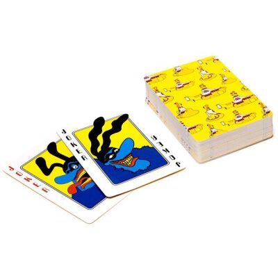 BARAJA CARTAS  FRANCESA BEATLES SUBMARINO AMARILLO