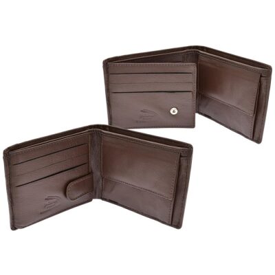 CARTERA JAGUAR BILLET/MONEDERO  MARRON