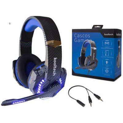 CASCOS GAMING KOOLTECH AZUL