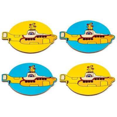 POSAVASOS LOS BEATLES SUBMARINO AMARILLO