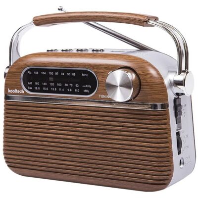 RADIO BLUETOOTH VINTAGE  MADERA  DIAL ANALO