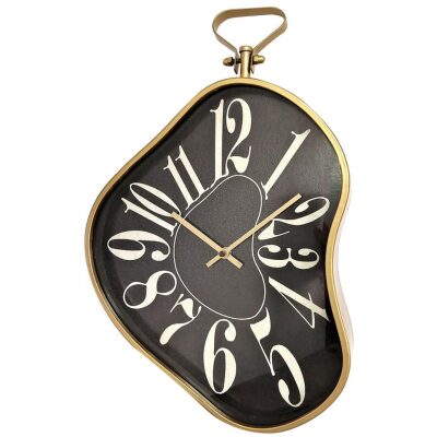 RELOJ PARED METAL SIN FORMA 49 cm