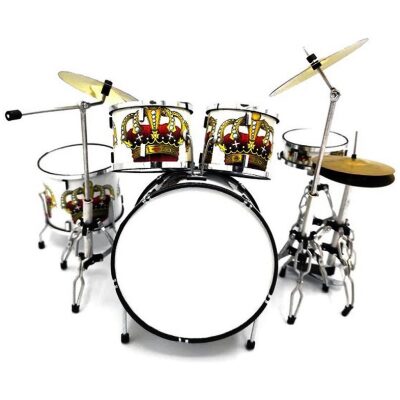 MINIATURA MUSICAL BATERIA CORONAS