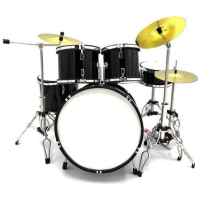 MINIATURA MUSICAL BATERIA NEGRA