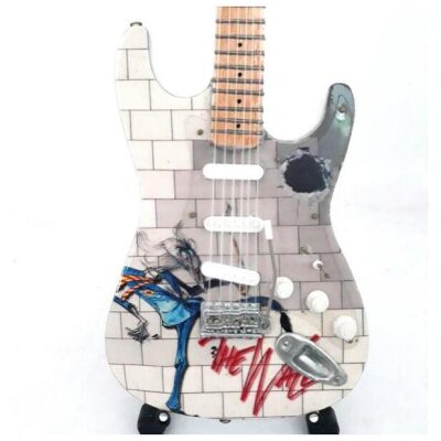 MINIATURA MUSICAL GUITARRA 24 CM  PINK FLOYD  WALL