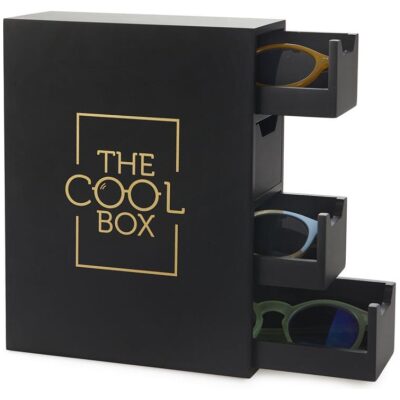 CAJA GUARDA GAFAS CAJONES THE COOL BOX