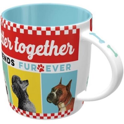 TAZA BETTER TOGETHER DOGS  PERR0